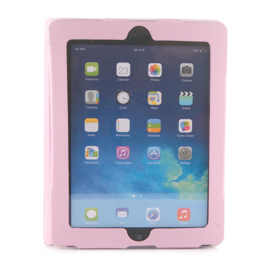 FUNDA CON TECLADO IPAD 2/3/4 -ROSA