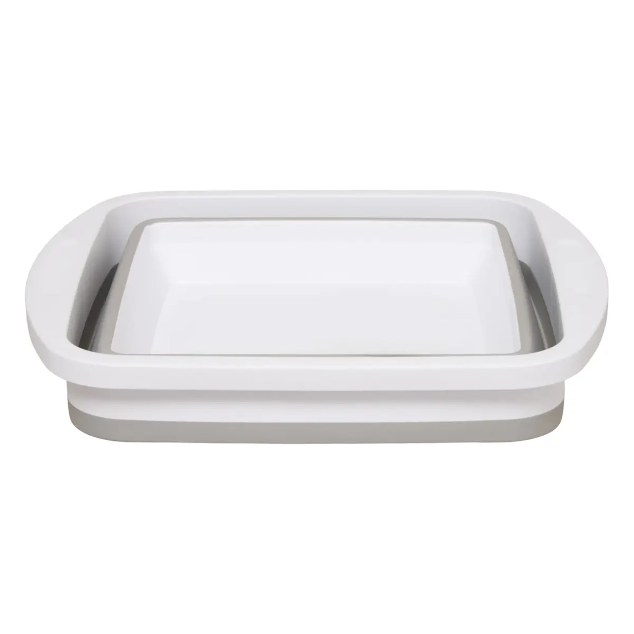 Bassine retractable 8L blanc gris