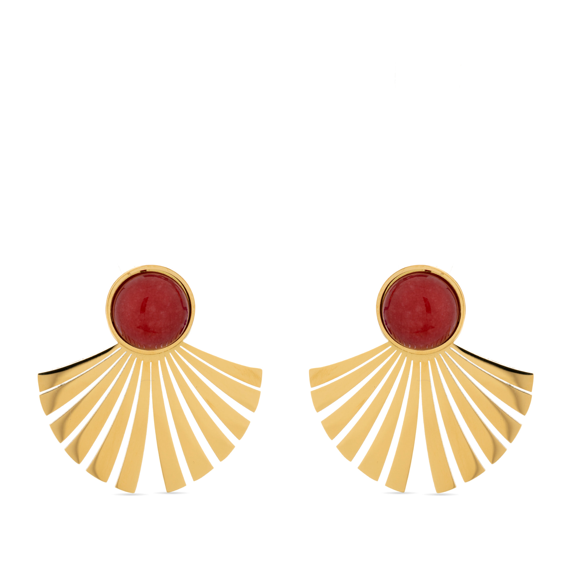 Pendientes Lux by Lux acabados oro 18k