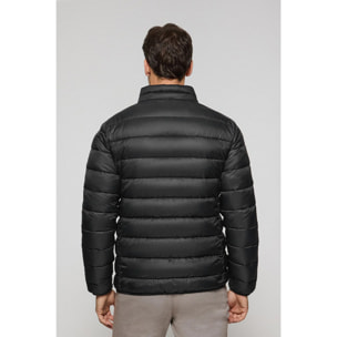Giacca ultraleggera Chase nera con ricamo Rigby Go