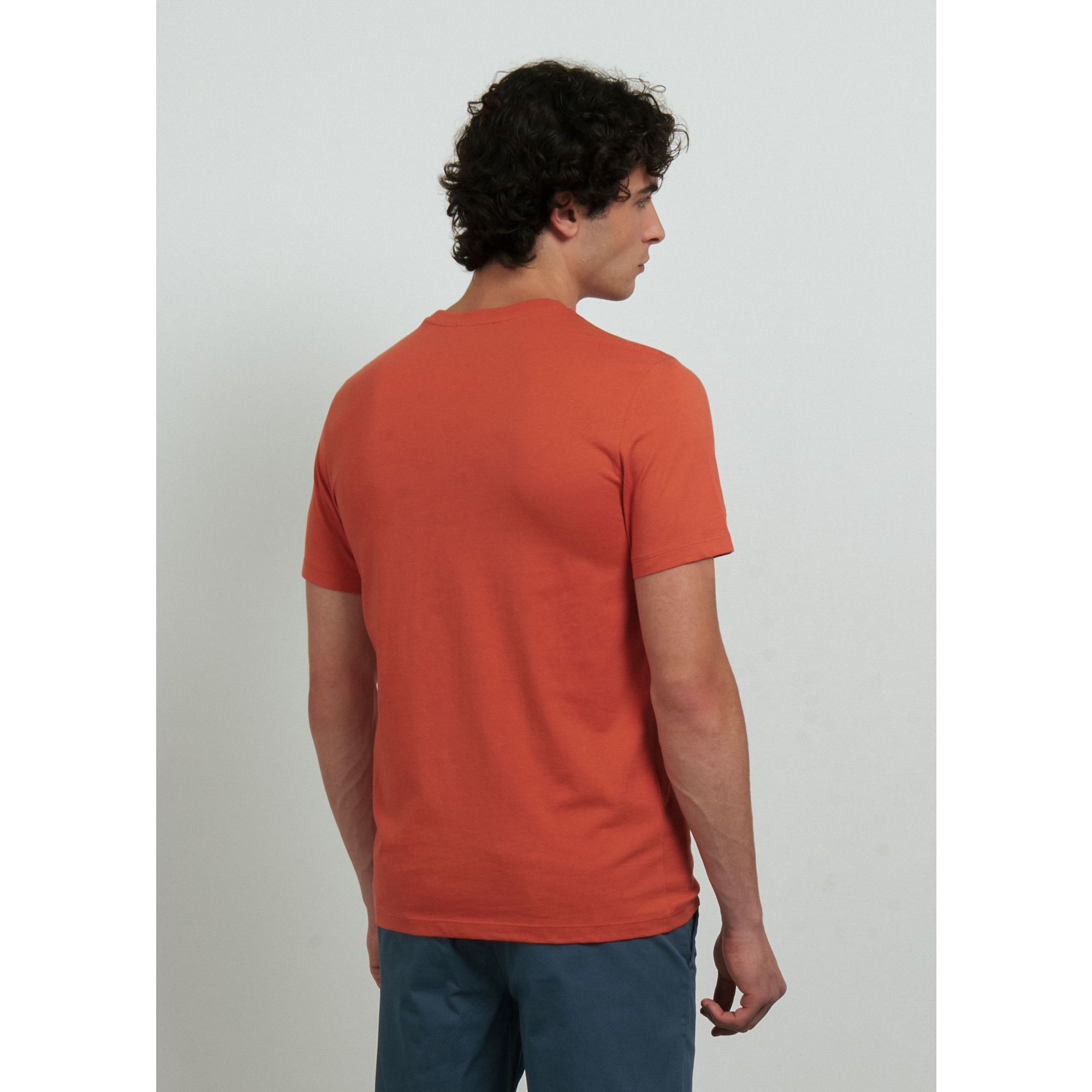 T-SHIRT ARANCIO SCURO CONBIPEL