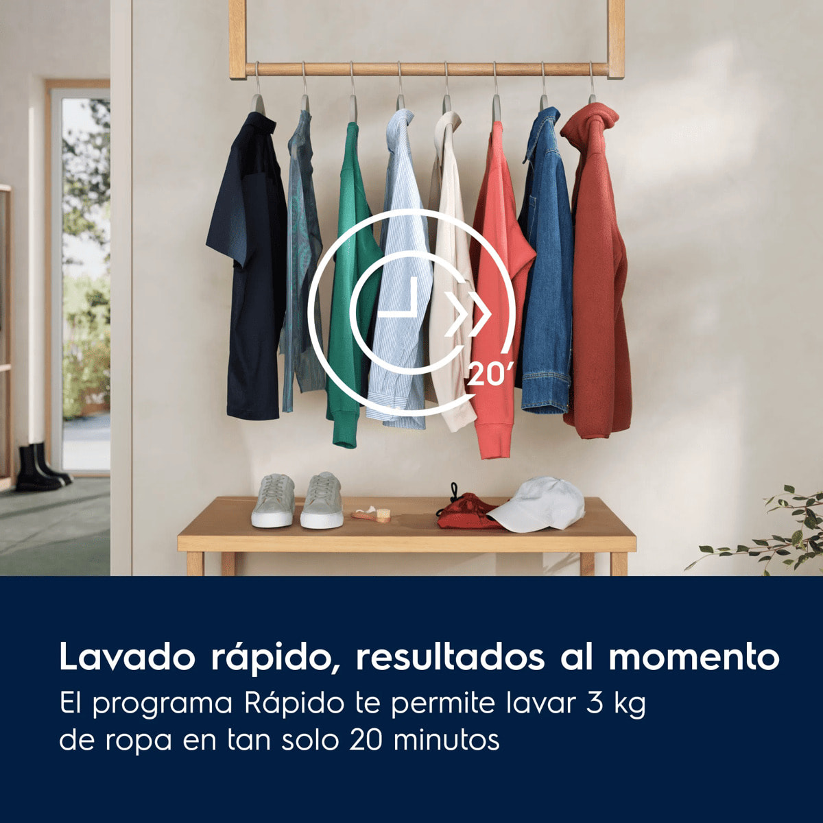 Electrolux Lavadora de libre instalación Serie 600 SensiCare Autodose de 10.5 kg EFI6354O1M