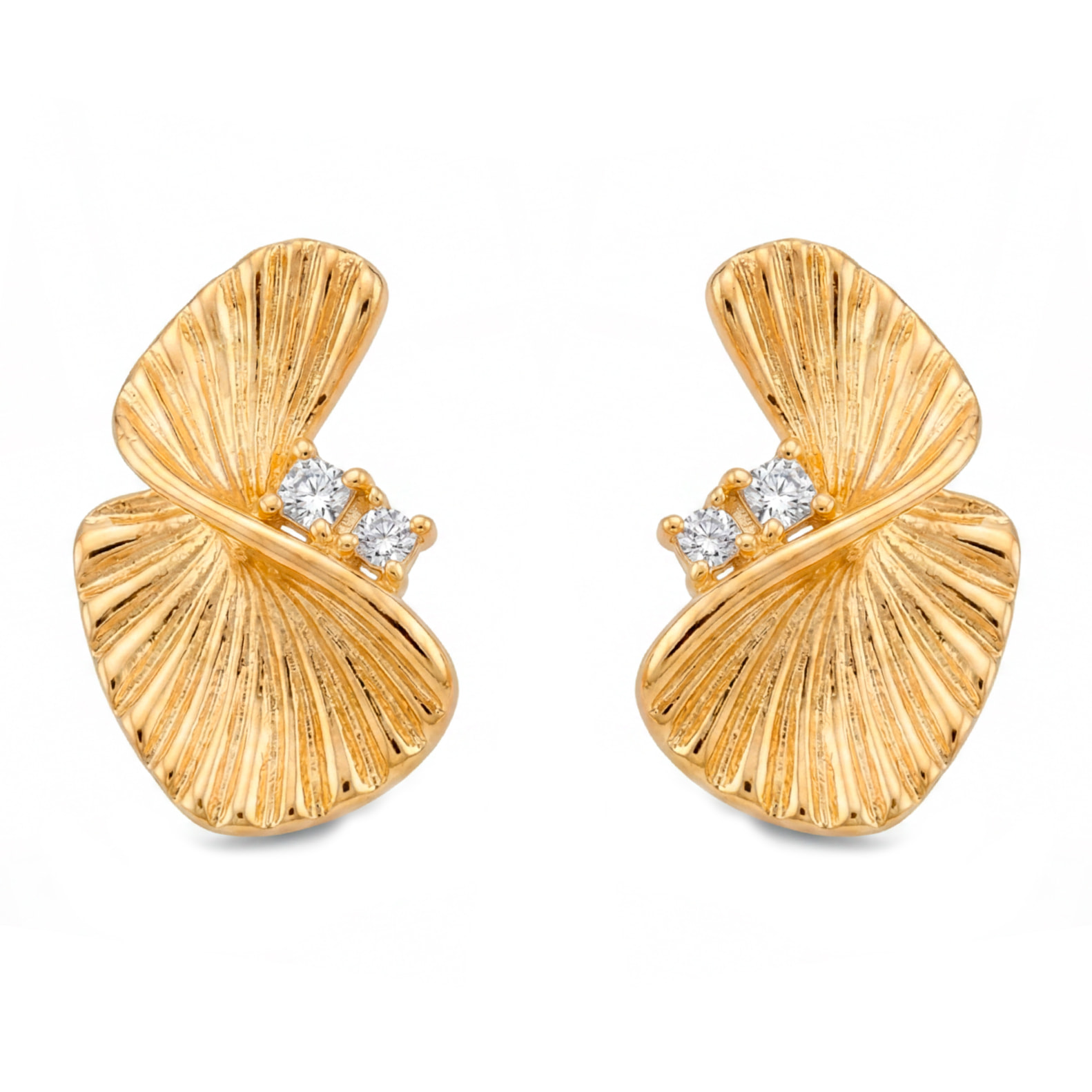 Pendientes Pemier acabado oro amarillo 18k