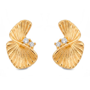 Pendientes Pemier acabado oro amarillo 18k