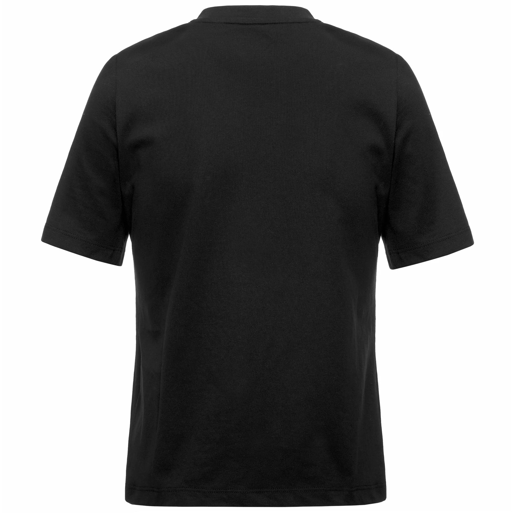 Kappa - T-Shirts & Top Donna Nero - Logo Ine