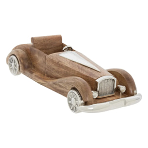 Voiture déco Johan H.11cm marron