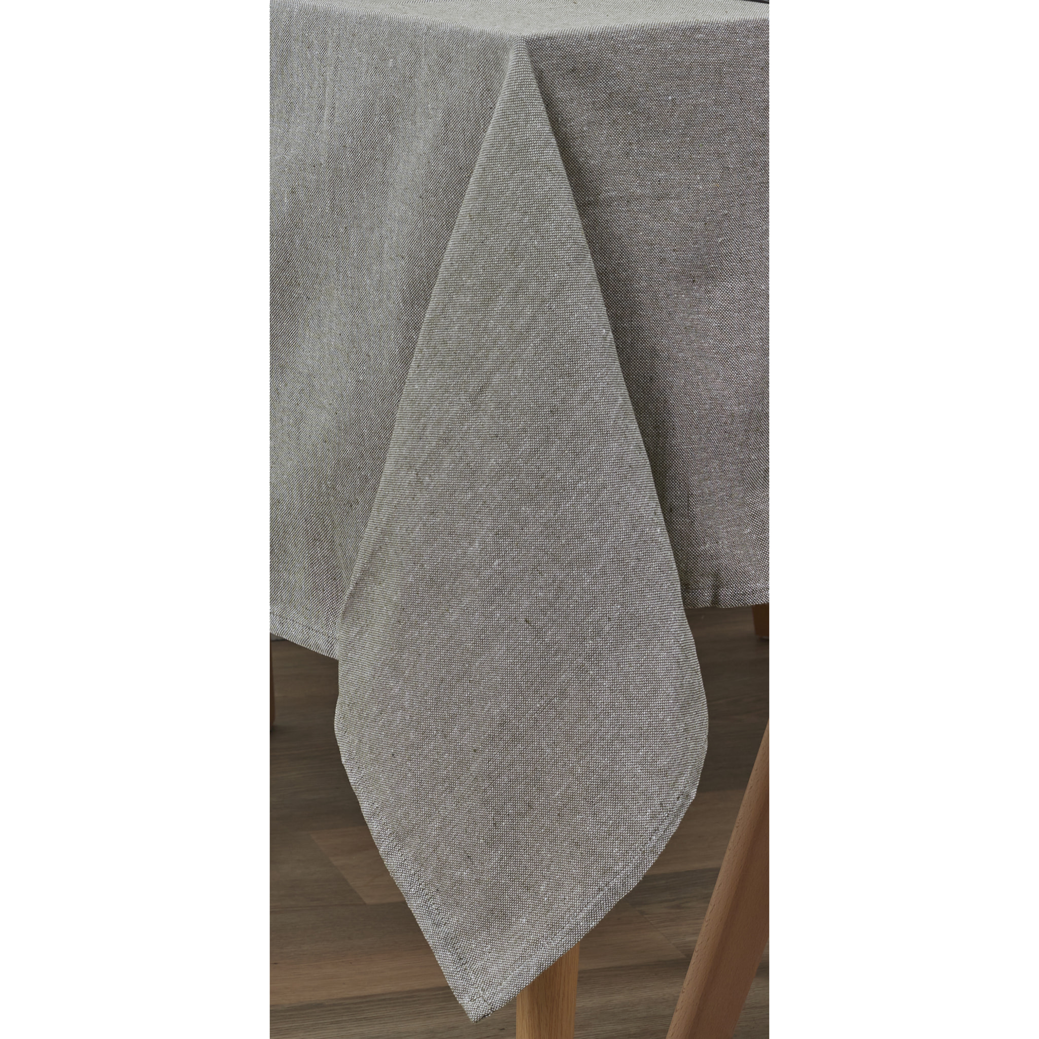 Nappe Coton Vert Olive 140x250cm