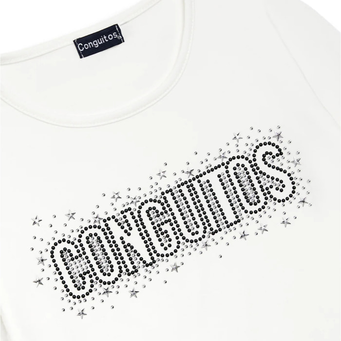 Conguitos - T-shirt casual a maniche corte stampata