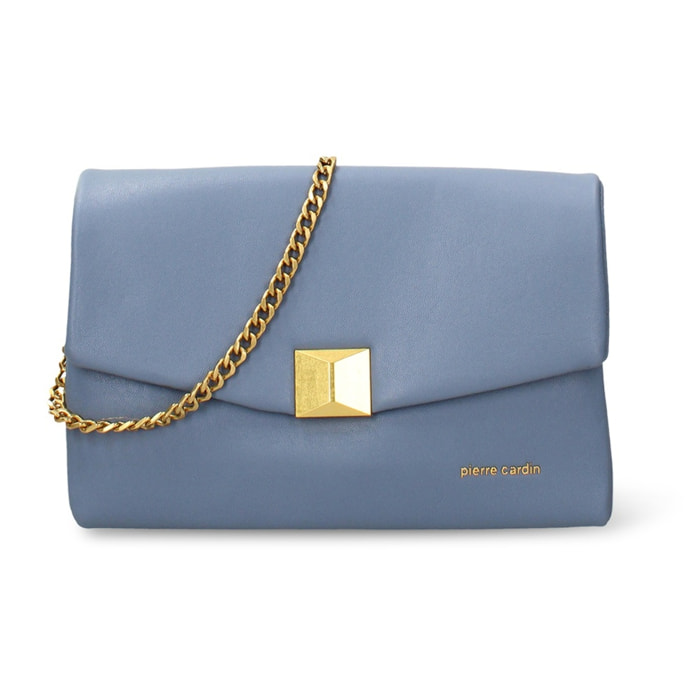 Borsa a tracolla da donna - Modello Erisia Nova - Pelle vegana PU - 24.0 x 15.0 x 9.0 cm