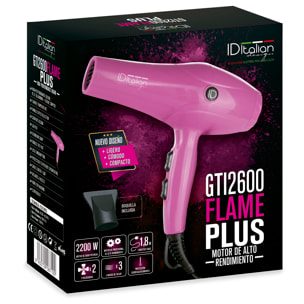 Asciugacapelli GTI 2600 flame plus - rosa - 2200W