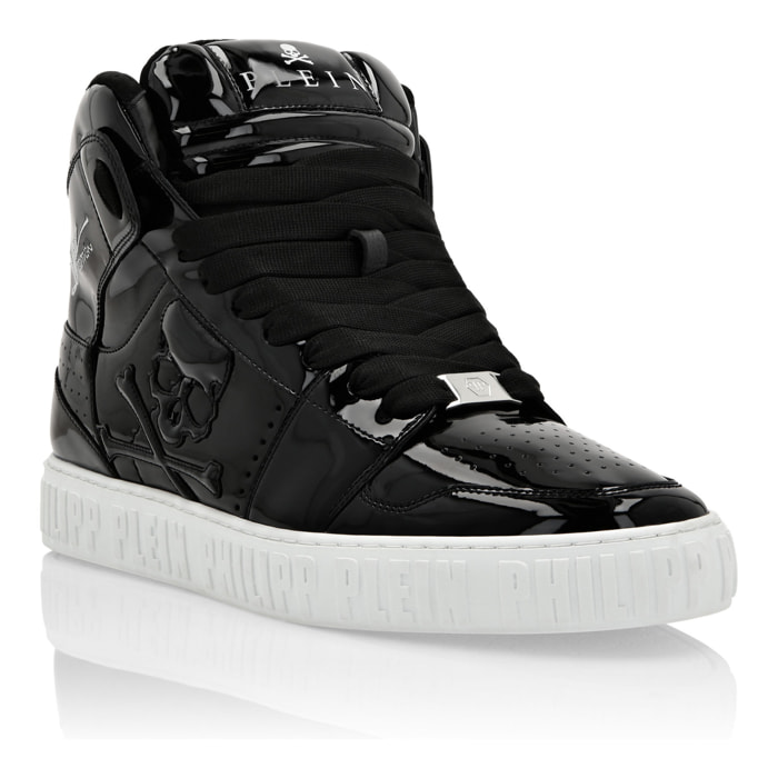 PHILIPP PLEIN Scarpe da ginnastica alte SKULL&BONES