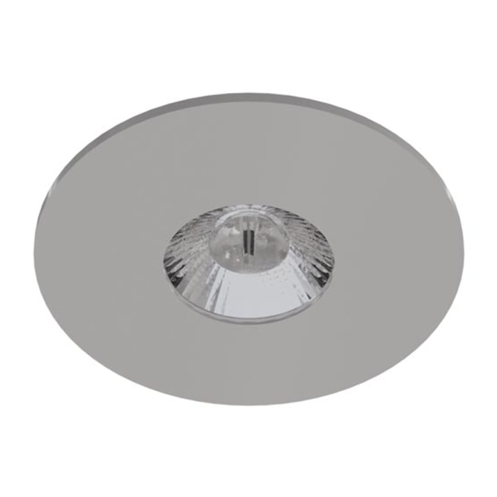 Ledsc4 LedsC4 Downlight LED Fire Resistant, Iluminación Eficiente para Hogar, 719lm 4000K, Acabado Blanco Transparente, Material Duradero en Policarbonato y Aluminio