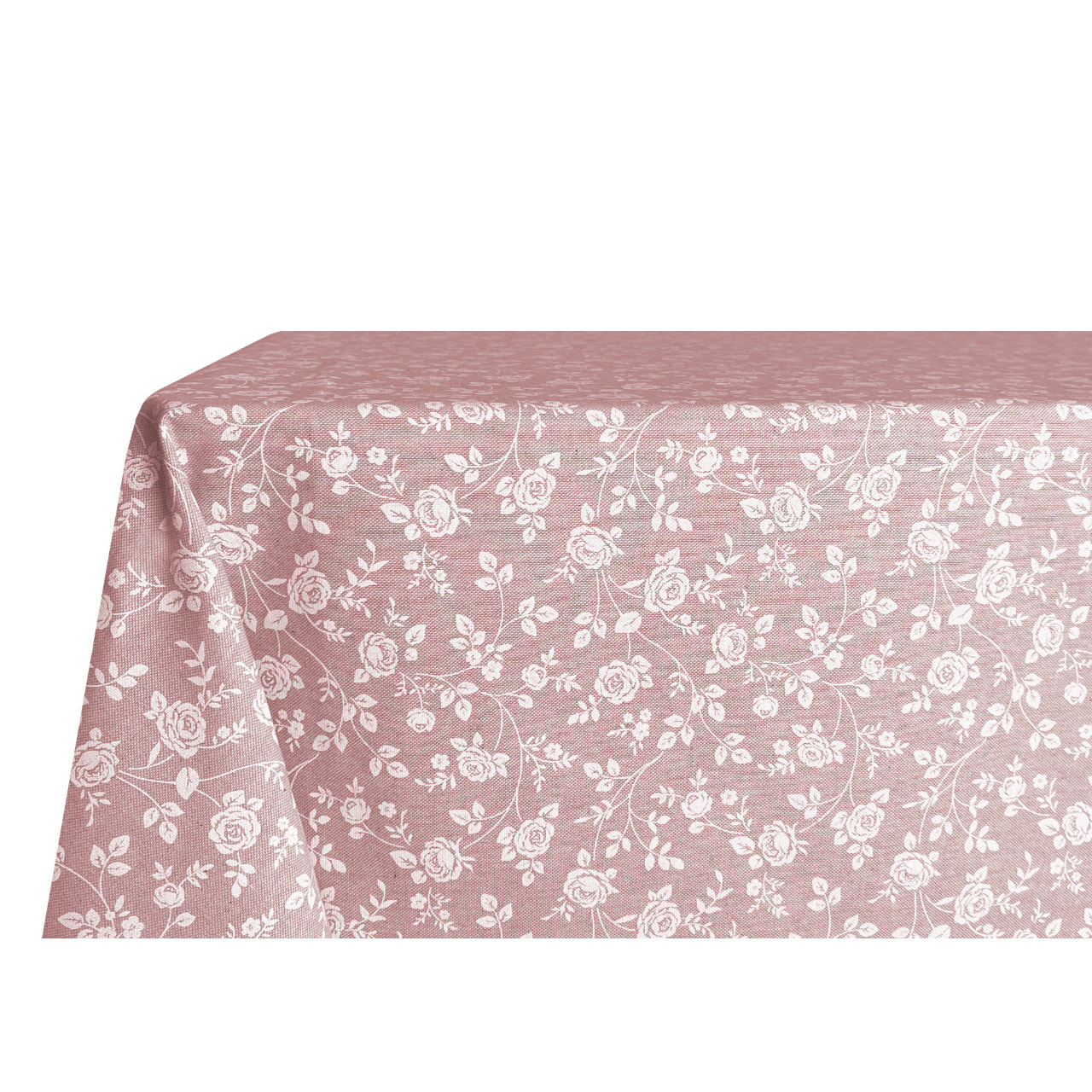 Tovaglia Cucina In Misto Cotone Made In Italy Disegno Roselline Vari Colori