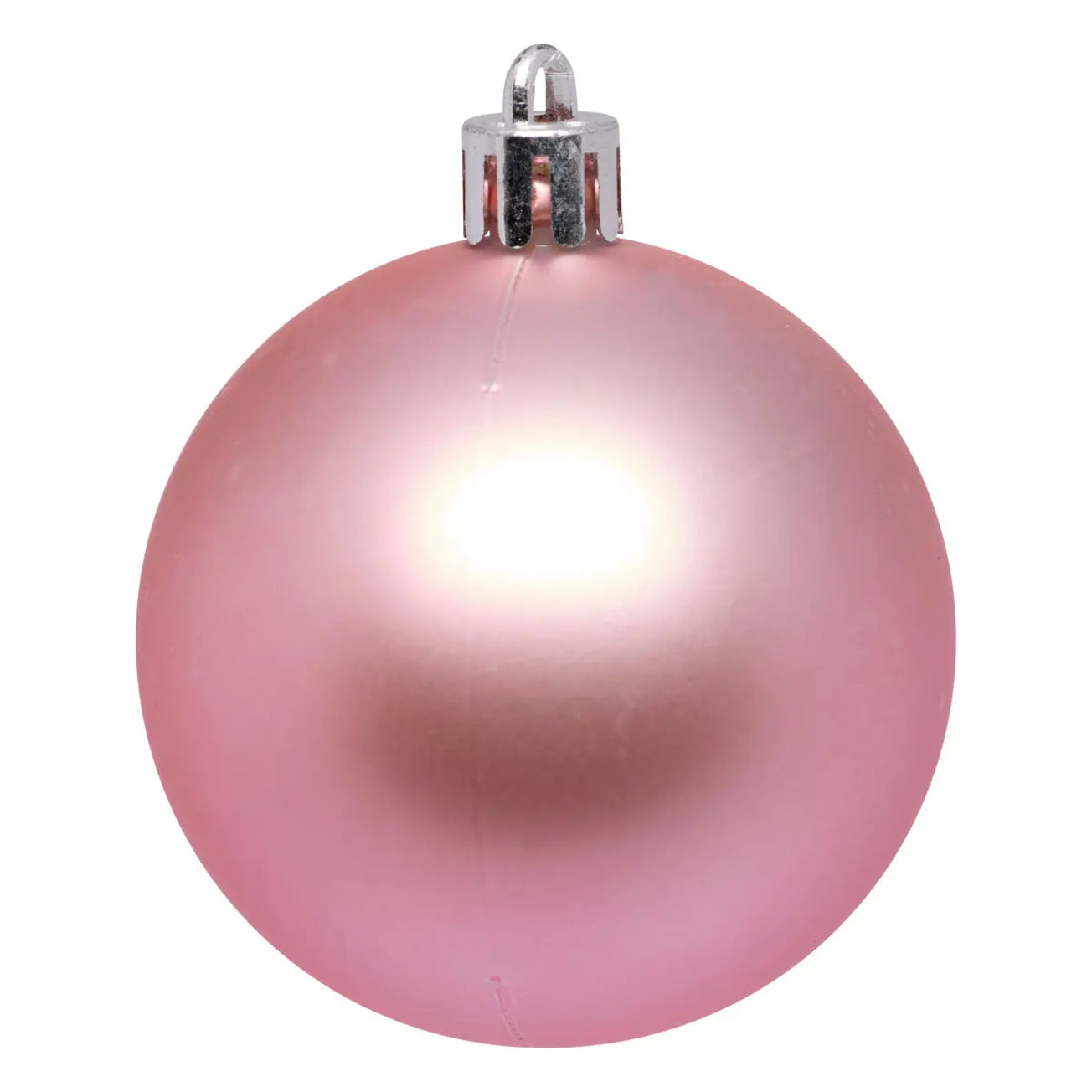 Lot de 25 boules D.6cm polystyrène recyclé rose