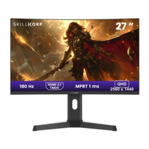 Ecran PC Gamer SKILLKORP M27 Incurvé 27'' VA 2026
