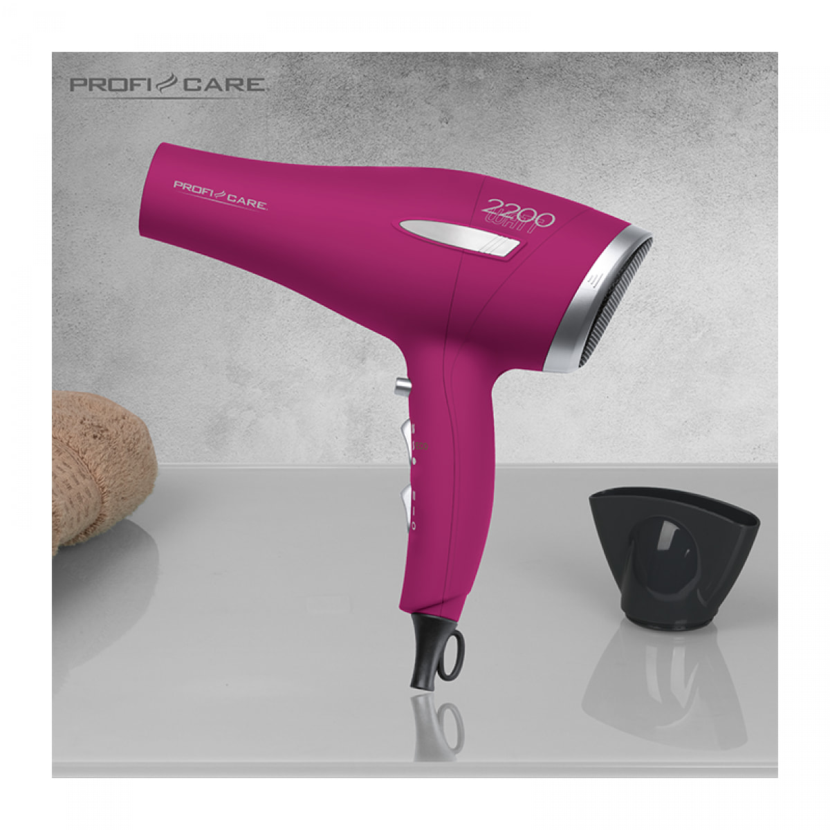 Sèche-cheveux professionnel de 2200w Proficare PC-HT 3045 Lilas