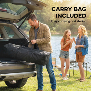 Tonnelle barnum pliable pop-up 2,5x2,5m sacs de lestage et transport inclus