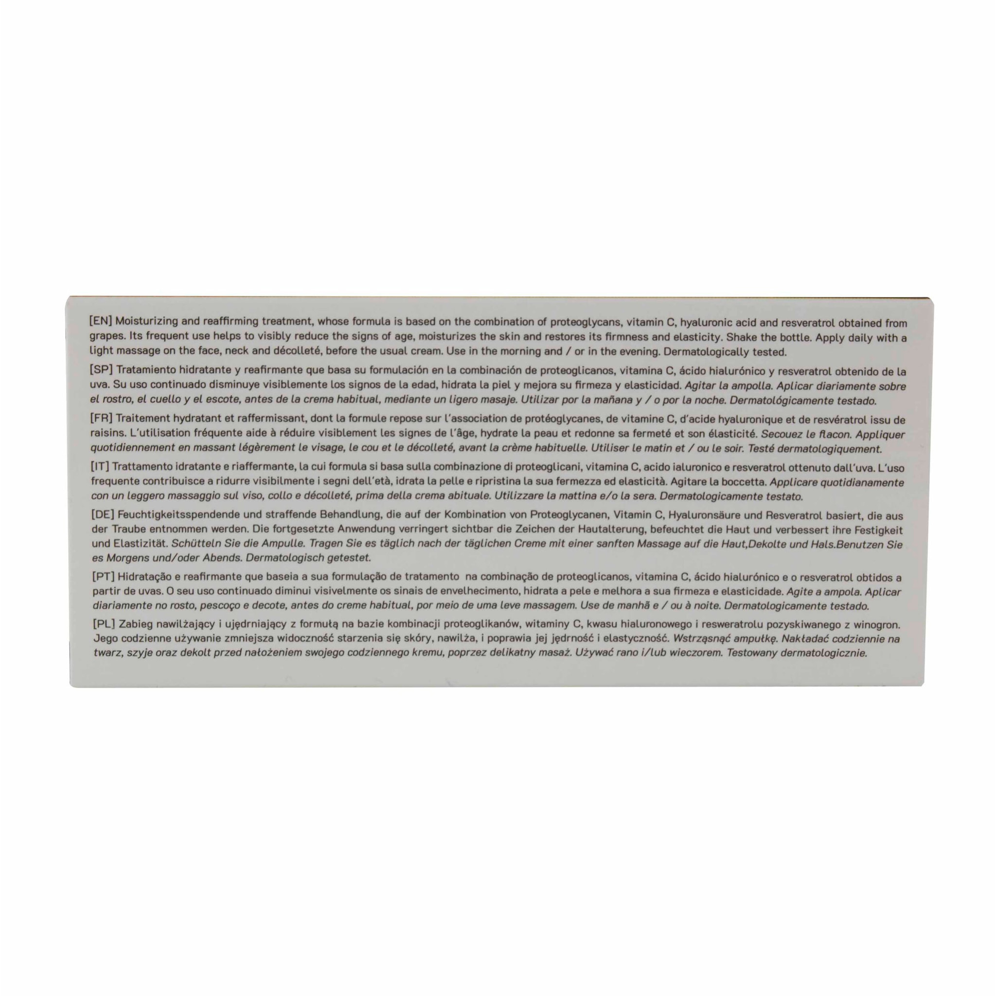 Tratamiento Hidratante Reafirmante Proteoglicanos Antiox - 10x2 ml