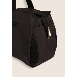 Borsa palestra in nylon con tasche esterne e logo FREDDY