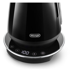 Bouilloire à température réglable DELONGHI Eclettica KBY2011.BK