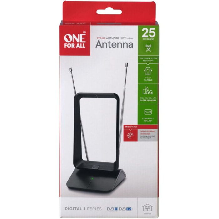 Antenne intérieure ONE FOR ALL SV9460 filtre 5G