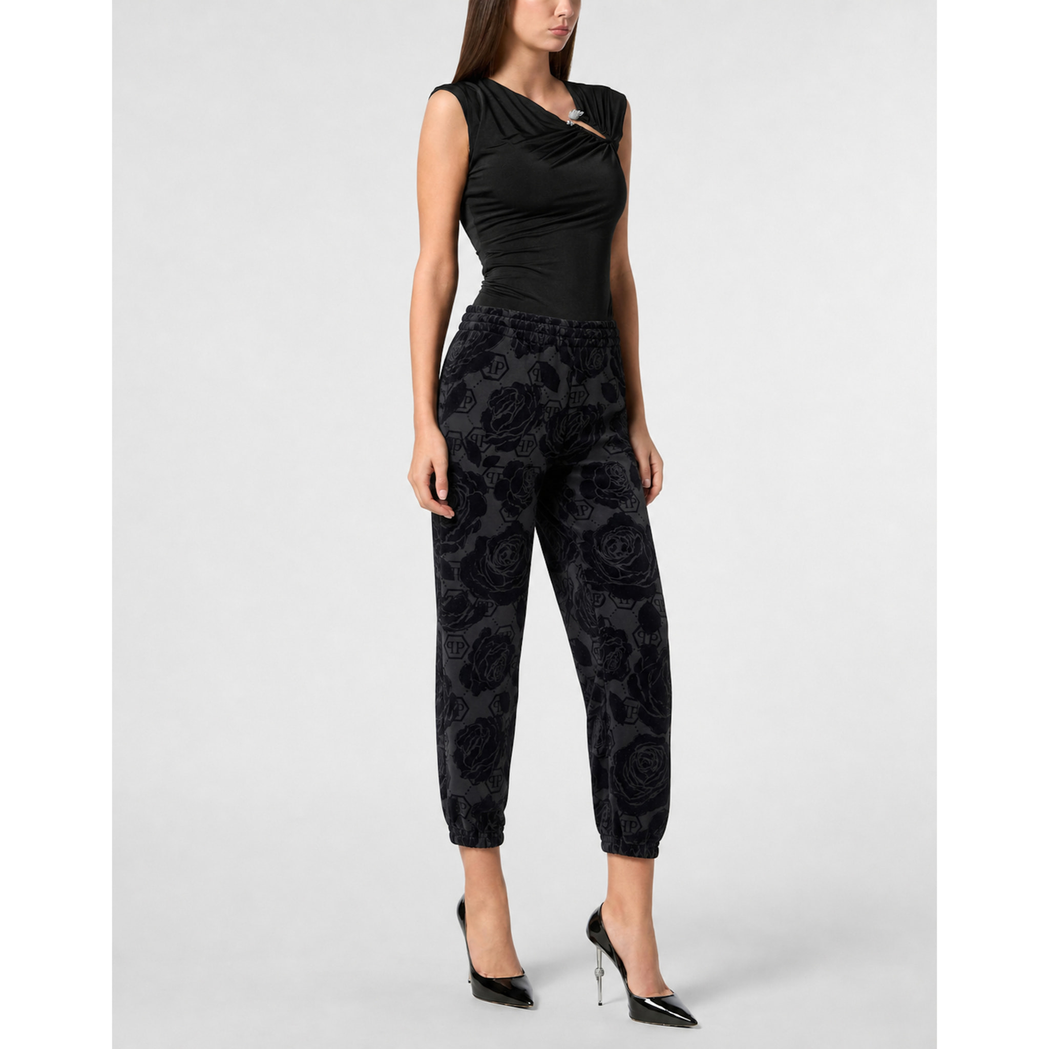 PHILIPP PLEIN Pantalones de chándal MONOGRAM