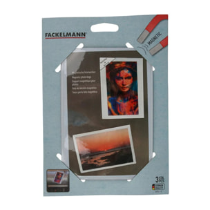 Lot de 3 pochettes aimantées pour photos Fackelmann Tecno