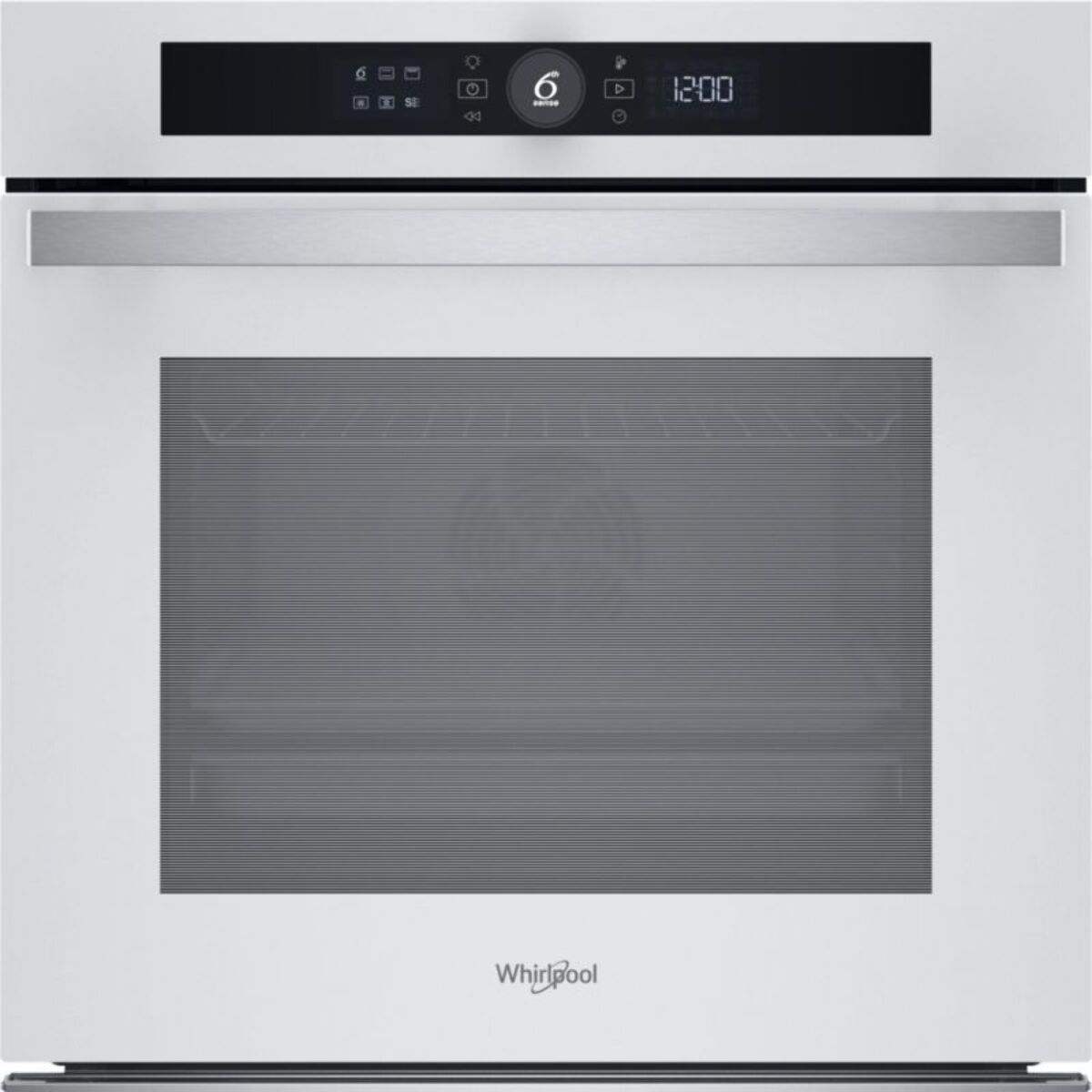 Four encastrable WHIRLPOOL WOI4S8PM1SWAF - Pyrolyse, 6ème Sens, Air Fry, Cuisson Multi-niveaux Cook4, Blanc