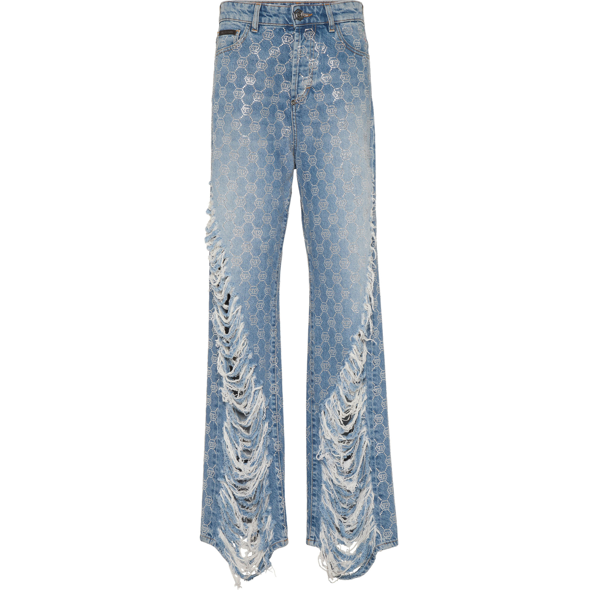 PHILIPP PLEIN Vaqueros Skater fit MONOGRAM