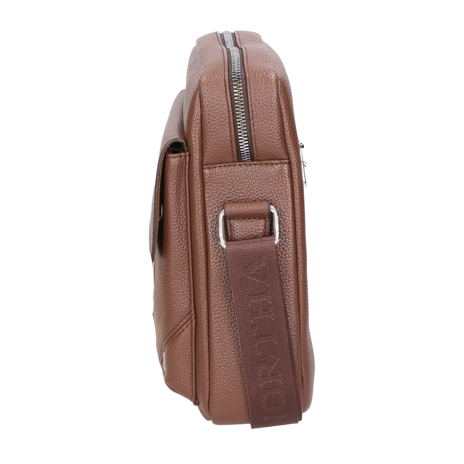 Borsa a tracolla uomo - Modello False - 100% pelle PU - 20.0 x 24.0 x 6.0 cm