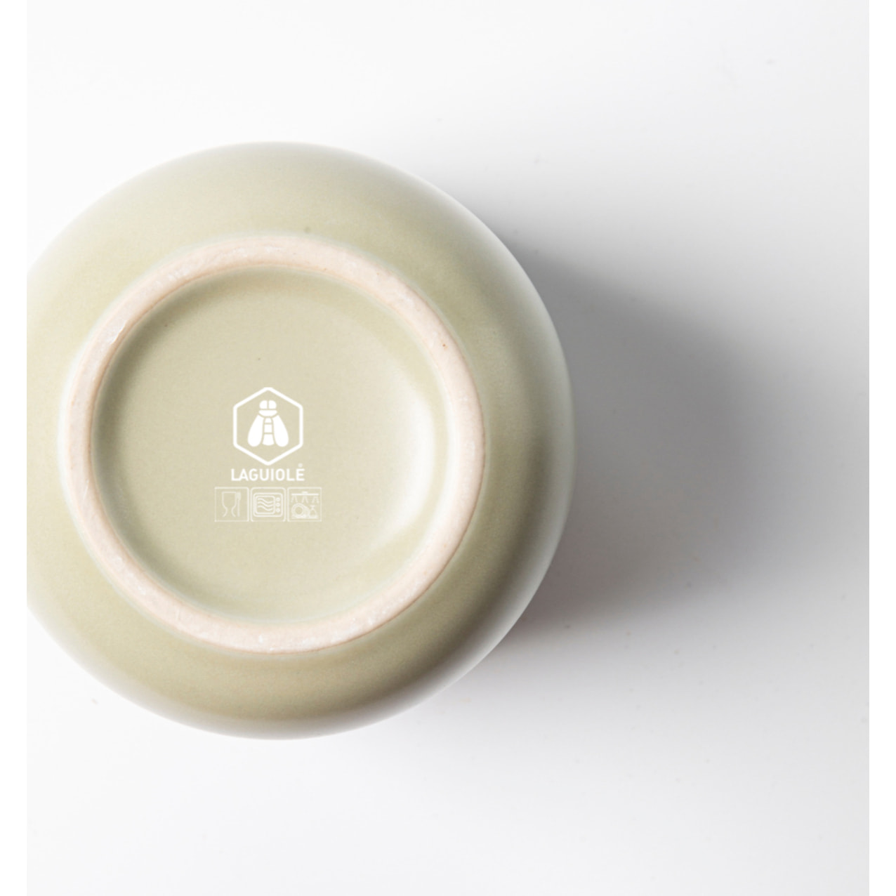 Lot de 4 tasses vert - "Iris"
