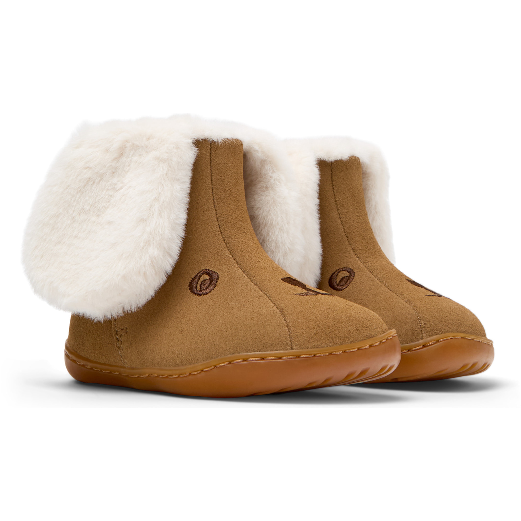 CAMPER Peu Cami Twins - Botines Infantil Marron