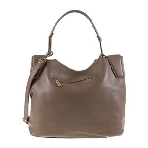 Borsa a spalla da donna Made in Italy - Modello Lyra Elite - 100% pelle - 33.0 x 30.0 x 12.0 cm