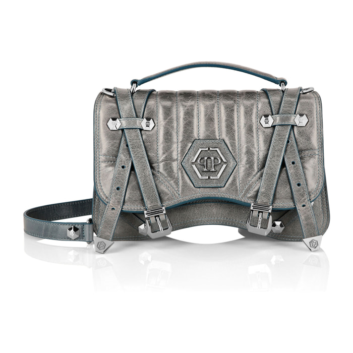 PHILIPP PLEIN Borsa con maniglia HEXAGON