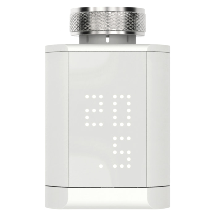 Vanne thermostatique connectée io - Pour contrôler la température des radiateurs à eau chaude avec Tahoma (switch)