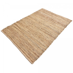 Tapis en jute fait à la main motif uni TOFE