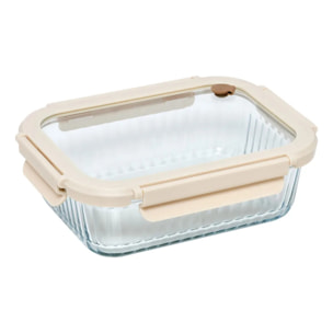 3 boîtes de conservation Clipeat+ rectangulaires 1/3,7/6,4L transparent