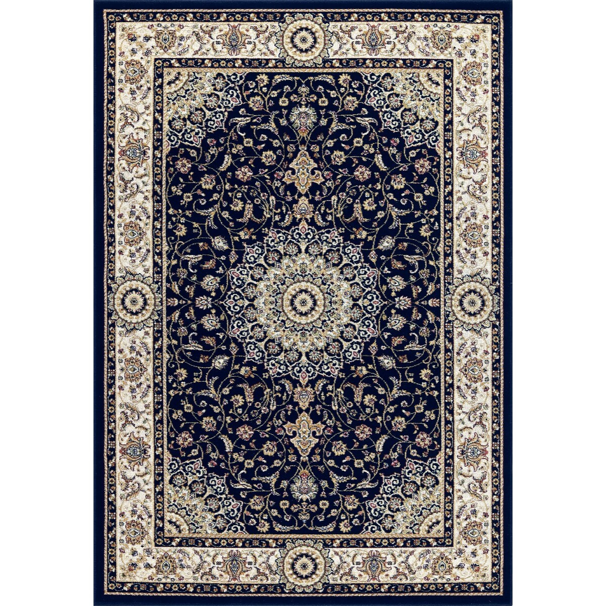 Tappeto Motivo Orientale Blu