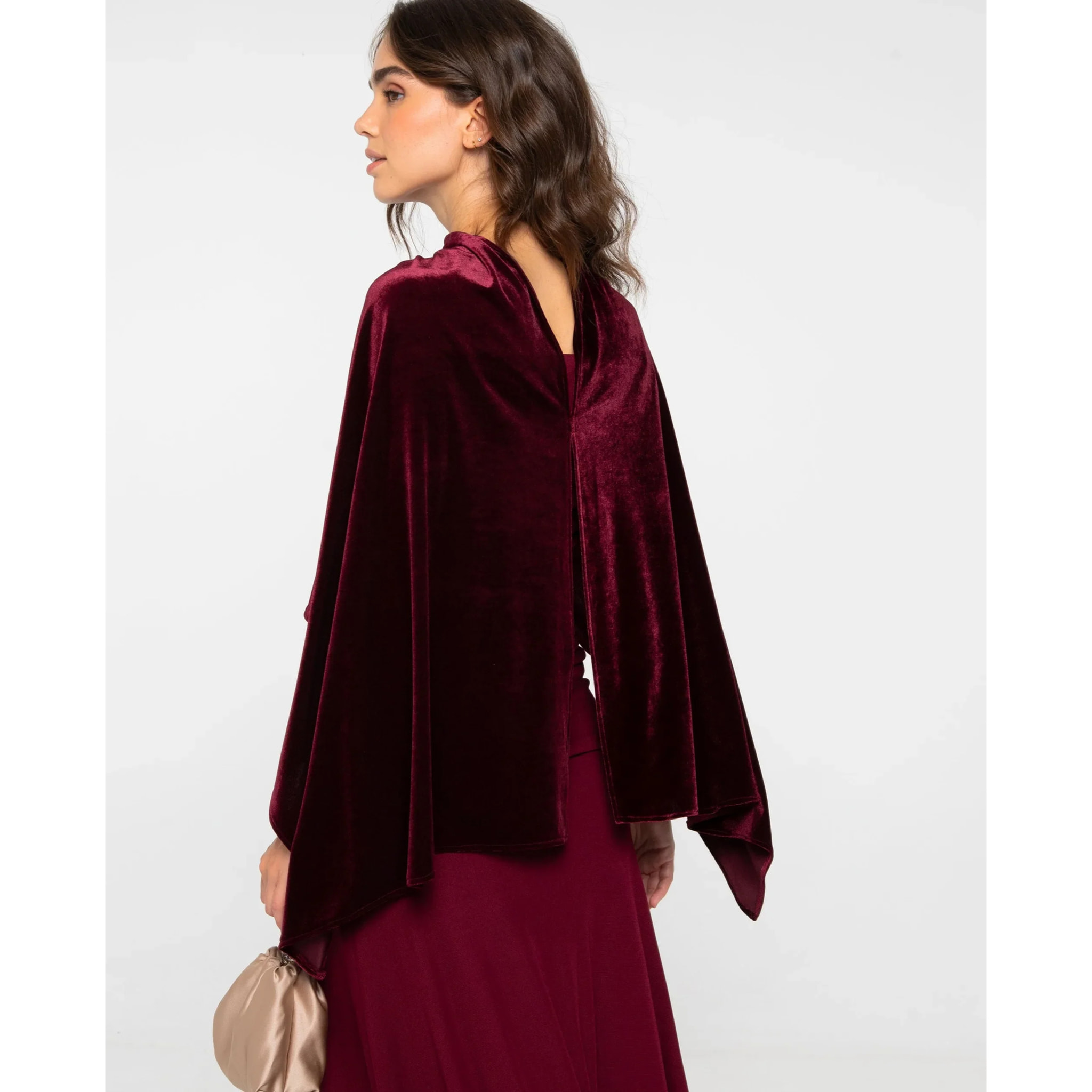Echarpe de mujer elegante.