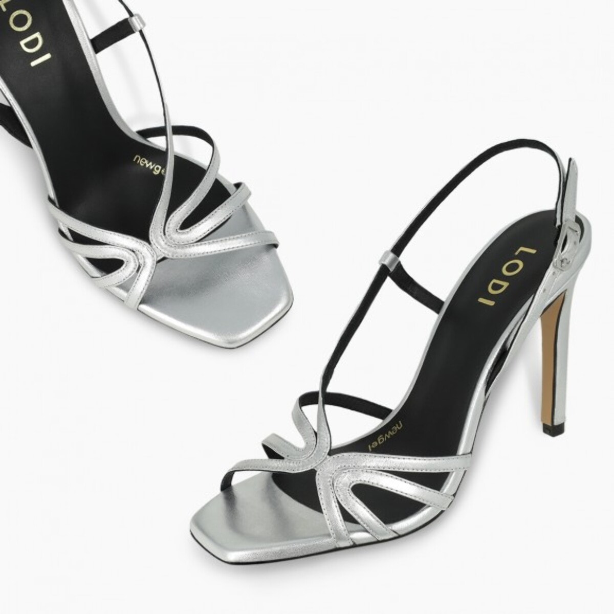SANDALIAS PLATEADAS WELLES