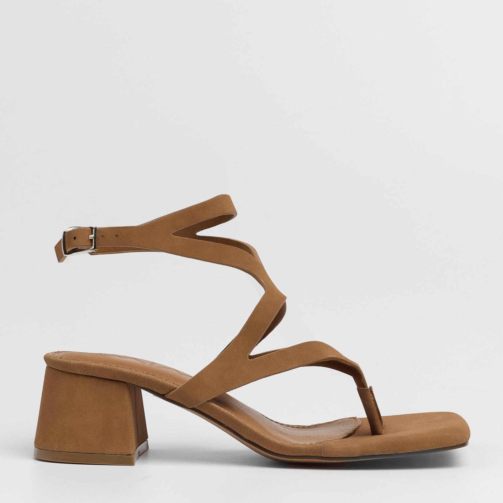 Sandalias de tacón Morey Caramelo 6 cm