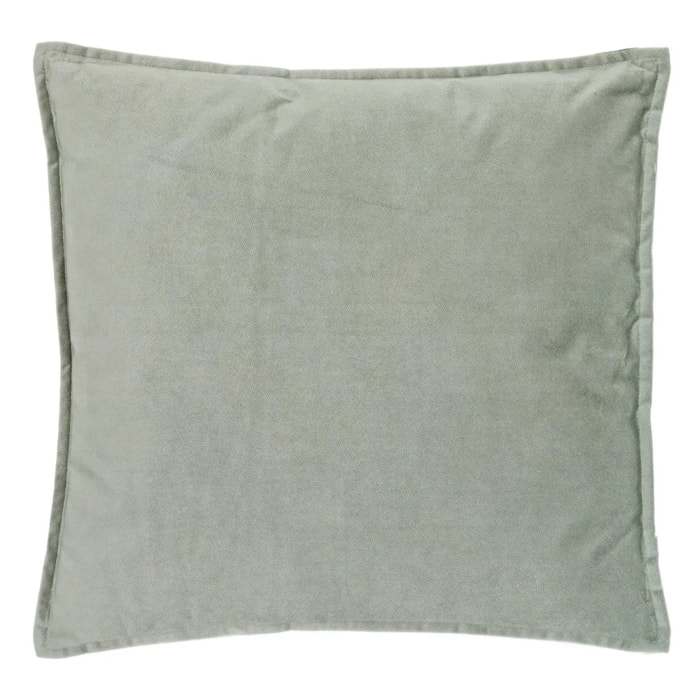 Coussin "Lilou" - vert céladon - 45x45 cm