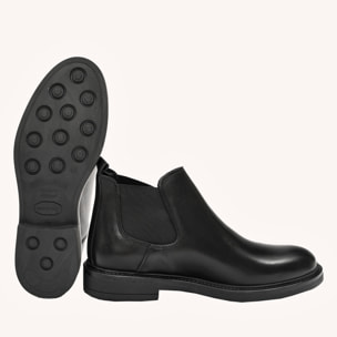 Beatles in pelle con fascia elastica