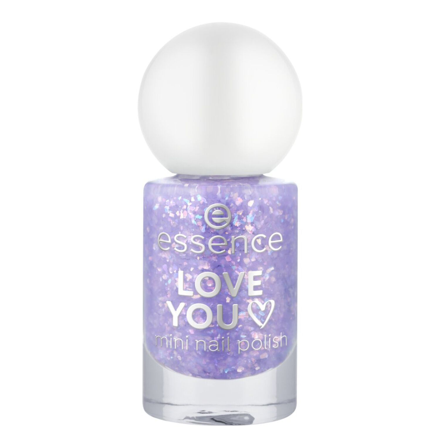 Love You - Mini Vernis Paillettes Holographiques 5ml