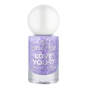 Love You - Mini Vernis Paillettes Holographiques 5ml
