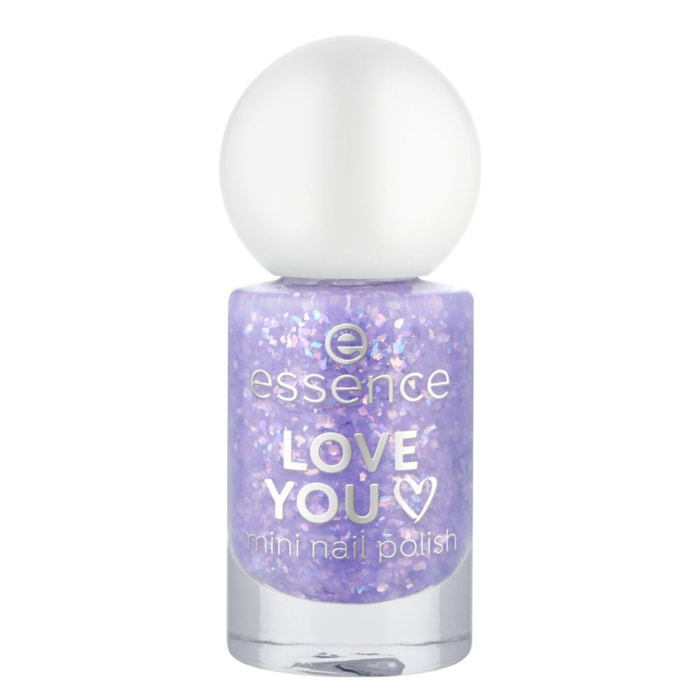 Love You - Mini Vernis Paillettes Holographiques 5ml