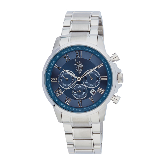 Cronografo U.S. Polo Assn. In acciaio