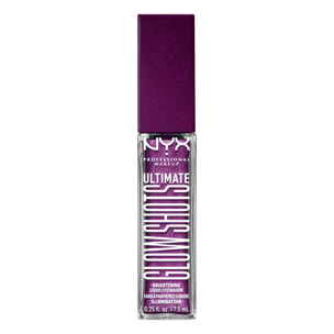 NYX Professional Makeup Ultimate Fard à Paupières Liquide Illuminateur Glow Shots Feelin Grape