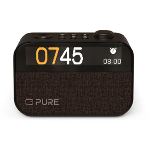 Simulateur d'aube PURE Moment Charge Coffee Black