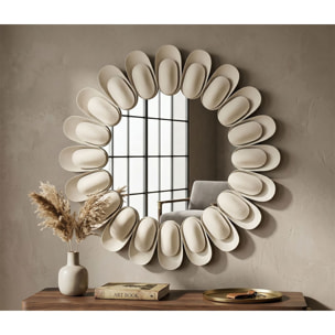 SPECCHIO DA MURO DUNE DOUBLE CM Ø 85X6 (MISURA SPECCHIO CM Ø 50)